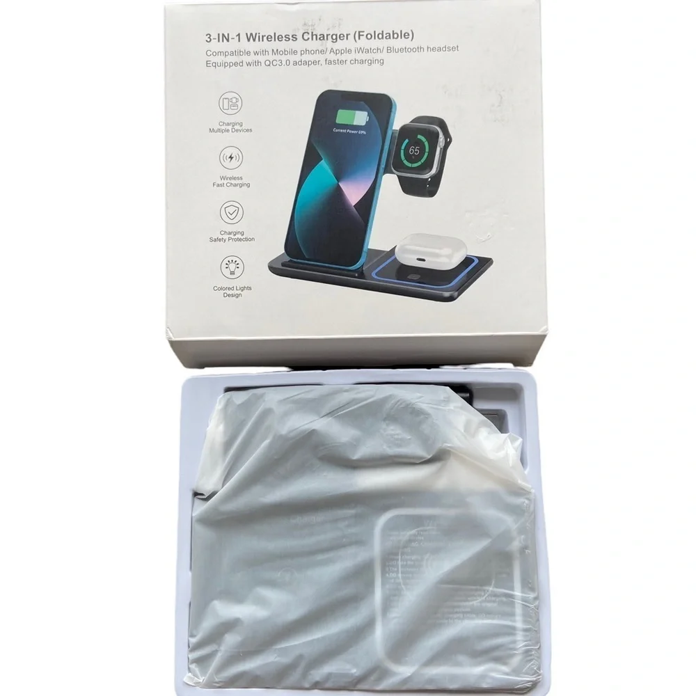 Wireless Charging Station 3 in 1 charger